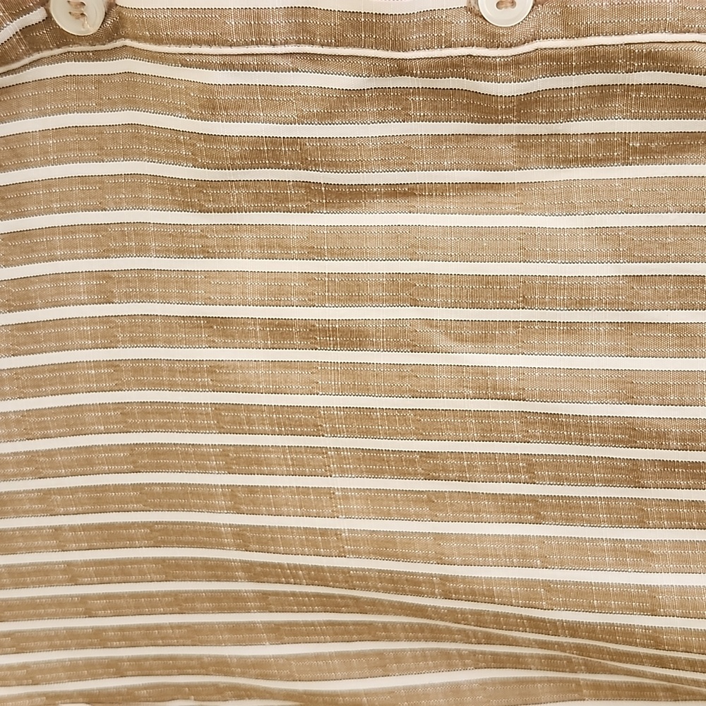 Max Studio Bohemian Beige Striped Long Sleeve Dress - Picture 16 of 16